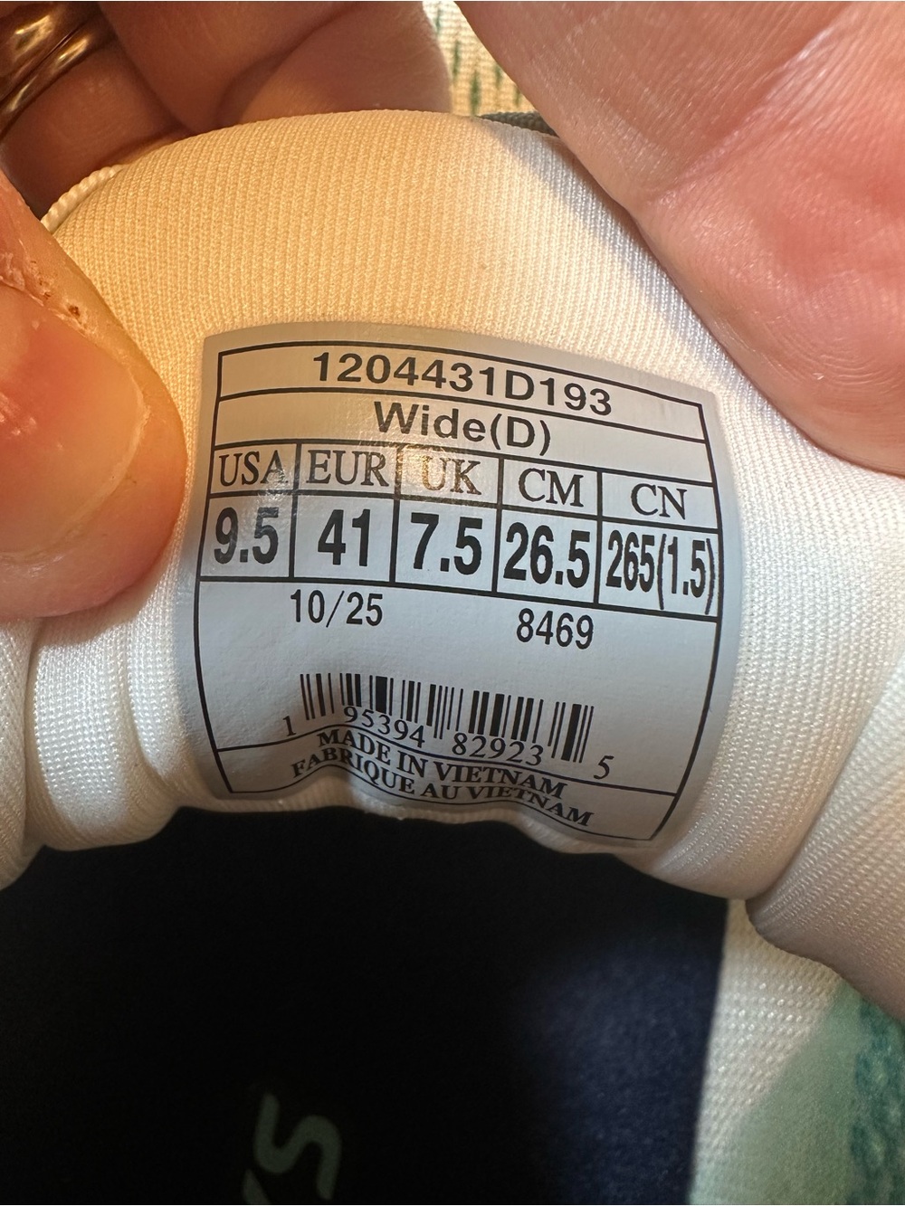 Women’s Brooks Adrenaline GTS 25 white/sea/aqua running shoes - Picture 5 of 5